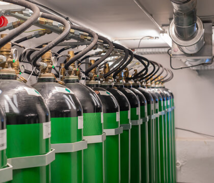 CO2 L&ouml;schanlage f&uuml;r ein Rechenzentrum