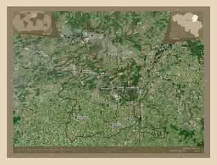 Limburg Belgium Highres Satellite Labelled