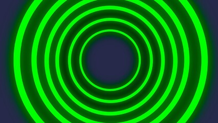 Glowing futuristic circle neon light background