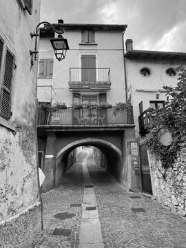 Village on Lake Garda, Vesio, Italy