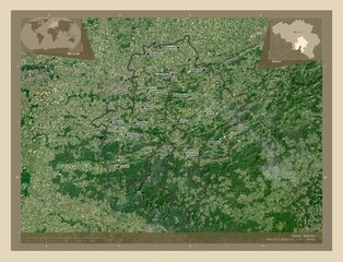 Namur Belgium Highres Satellite Labelled