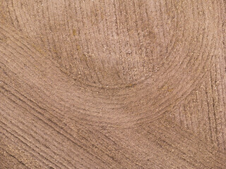 Limeas and curves of the plow in the land. Zenithal plan