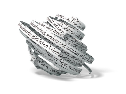 Text Text Text (Lust des gl&uuml;cklichen Lebens)