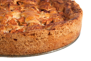 Grandma's homemade apple pie , transparent background