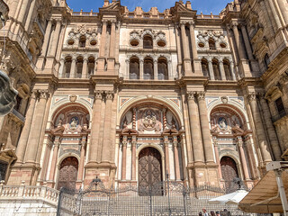 Fototapeta na wymiar catedral de malaga