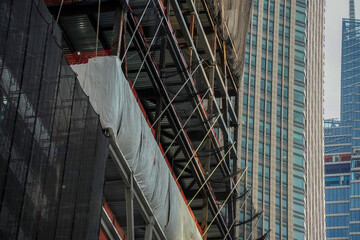 new york manhattan skyscrapers under construction