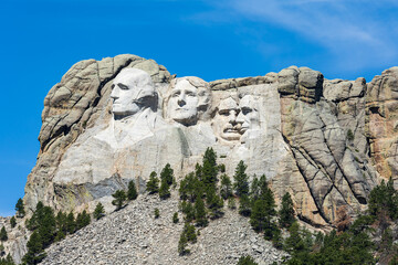Fototapeta premium Presidents' heads at Mount Rushmore , South Dakota, USA