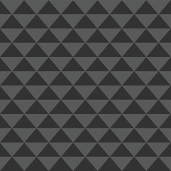 Seamless pattern of triangular shapes. black and gray geometric shapes