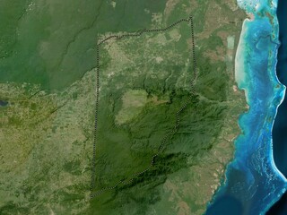 Cayo, Belize. Low-res satellite. No legend