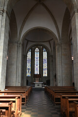Fototapeta na wymiar Kirche St Lamberti - römisch-katholische Kirche im Stadtkern von Münster in NRW, Deutschland 