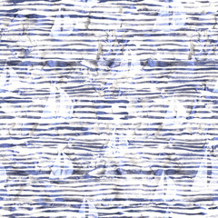 Sail boat at sea. Marine background. Seamless pattern. Stripes. Trendy design for fabric, wallpaper.