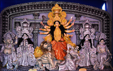 Goddess Durga: Durga Puja is the one of the most famous festival celebrated in Kolkata, Puja...