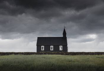Iceland Black Church  - 531102734