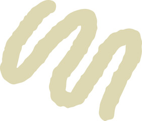 Doodle Line Drawing Decorate Underline