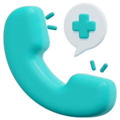 consultation 3d render icon illustration