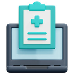 Obraz premium information 3d render icon illustration