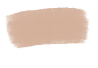 Isolated Artistic Paint Brush Stroke. Png Design Element.