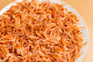 Dried Sergestid prawn in traditional Chinese cuisine