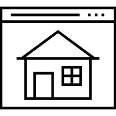 Index Page Line Vector Icon