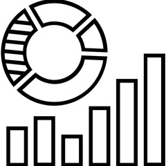 Traffic Analysis Line Vector Icon