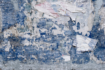 old paper torn posters grunge texture creased background crumpled paper backdrop urban surface street posters