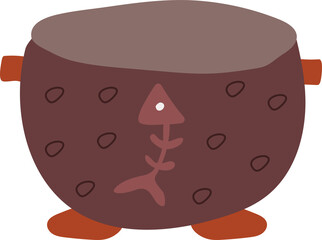 icon of a ceramic pot png