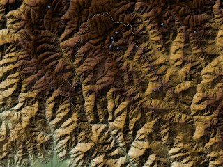 Haa, Bhutan. Physical. No legend