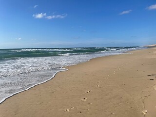 beach and sea