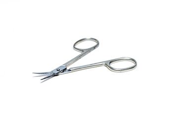 nail scissors isolated on white background