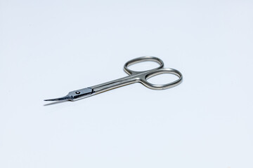 nail scissors isolated on white background