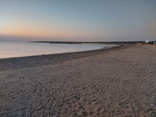 Sunrise on the Red Sea in the Marsa Alam area, Egypt - Iberotel Costa Mares.