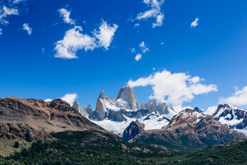 Obraz premium Majestic Fitz Roy Moutain, Patagonia, El Chalten, Argentina