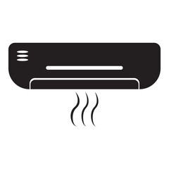 air conditioner icon vector illustration logo designe