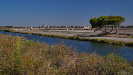 Fototapeta premium salins du midi aigues mortes