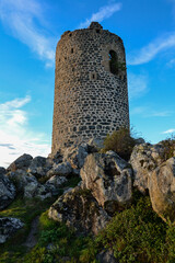 Naklejka premium Ruin of a castle