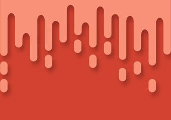 Obraz premium abstract background water drop imitation paper cut pink and red vector background illustration eps10