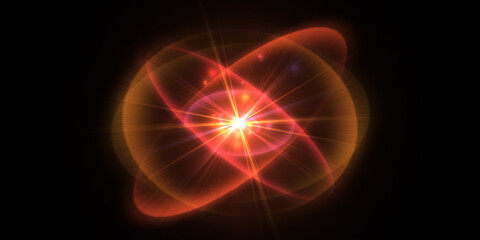 flash glowing Magic light effects