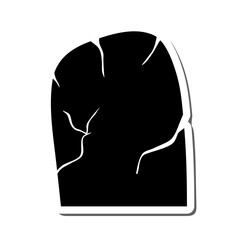 Grave Stone Sticker