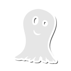 Halloween Ghost Sticker