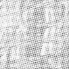 Damage plastic battle texture, abstract halftone dots distress background