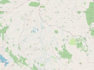 El Beni, Bolivia. OSM. No legend