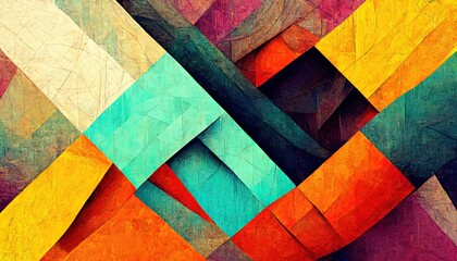 Fototapeta premium Abstract background decoration 3D modern texture background