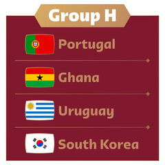 group h world football cup 2022