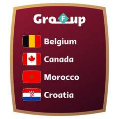 group f world football cup 2022