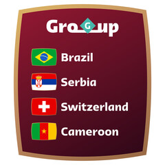 group g world football cup 2022