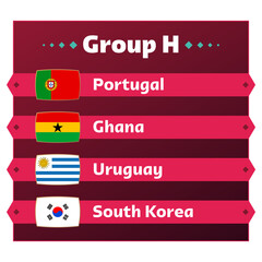 group h world football cup 2022