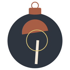 christmas bauble ball boho style