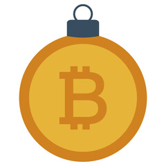 bitcoin christmas coin ball