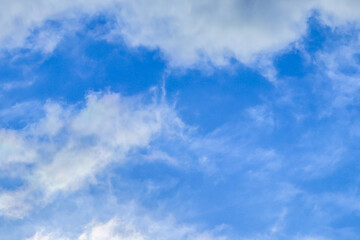 Blue sky, clouds and fantastic sky