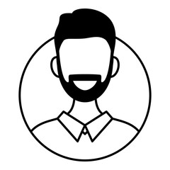 man person character avatar